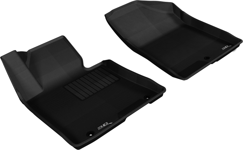 3D MAXpider 2013-2017 Hyundai Elantra GT Kagu 1st Row Floormat - Black