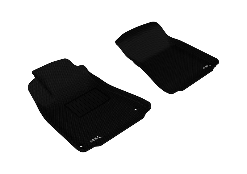 3D MAXpider 2006-2013 Lexus IS Kagu 1st Row Floormat - Black