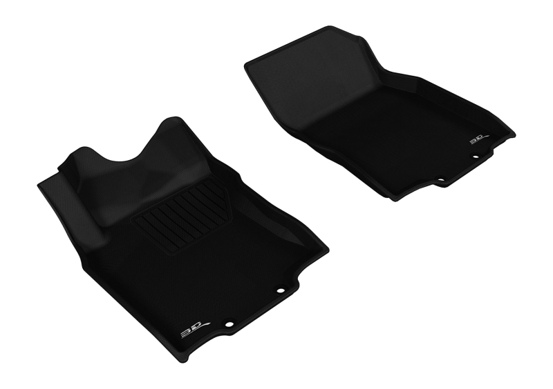 3D MAXpider 2014-2020 Nissan Rogue/Rogue Sport Kagu 1st Row Floormat - Black
