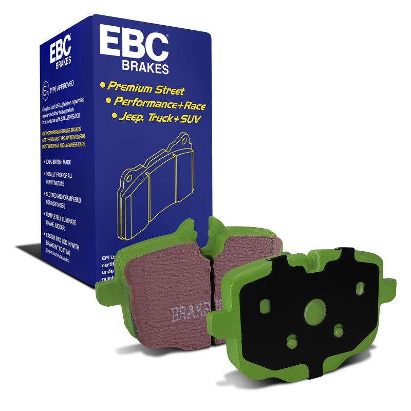 EBC 10+ BMW 535i 3.0 Turbo (F10) Greenstuff Rear Brake Pads