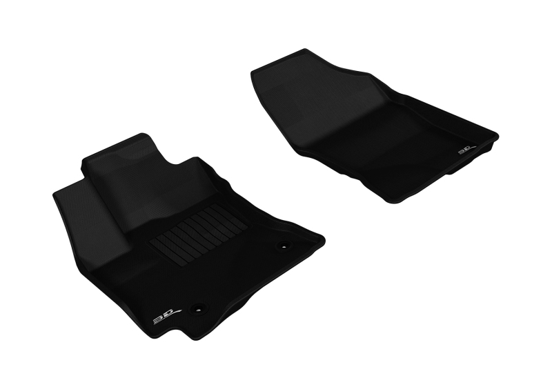 3D MAXpider 2014-2019 Toyota Corolla Kagu 1st Row Floormat - Black