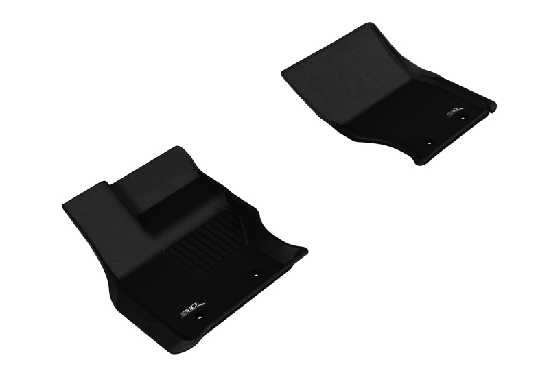 3D MAXpider 2013-2020 Land Rover Range Rover/Range Rover Sport Kagu 1st Row Floormat - Black