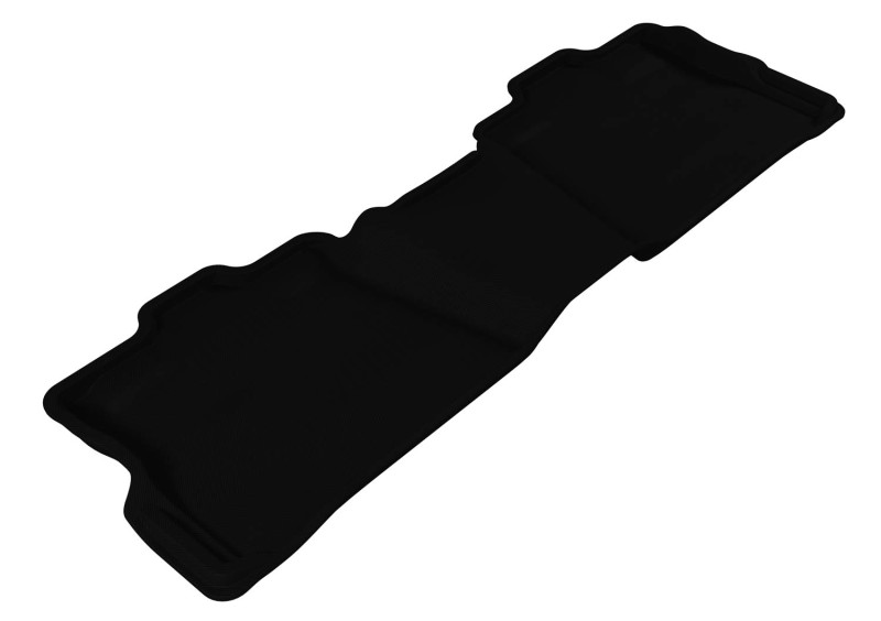 3D MAXpider 2006-2010 Ford Explorer Kagu 2nd Row Floormats - Black