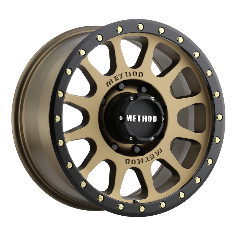 Method MR305 NV 18x9 +18mm Offset 8x170 130.81mm CB Method Bronze/Black Street Loc Wheel