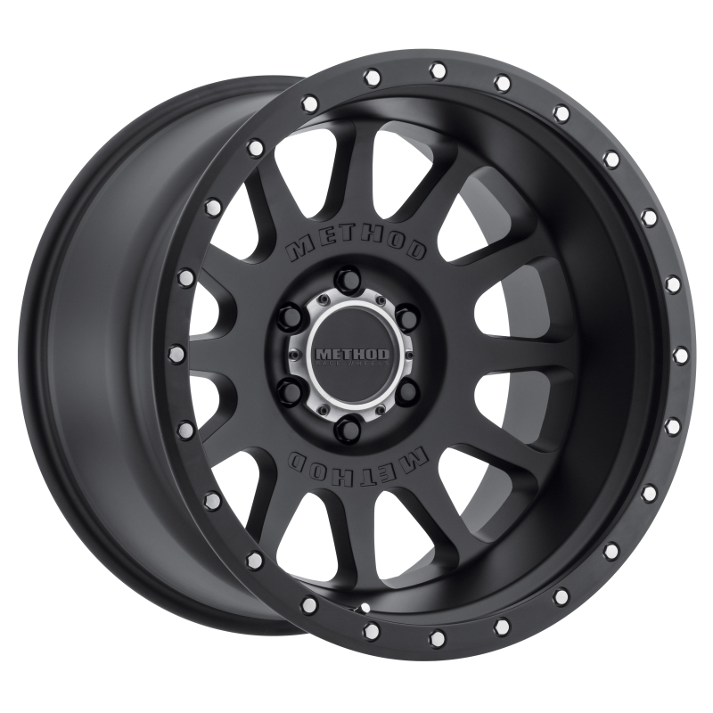 Method MR605 NV 20x9 -12mm Offset 6x135 87mm CB Matte Black Wheel