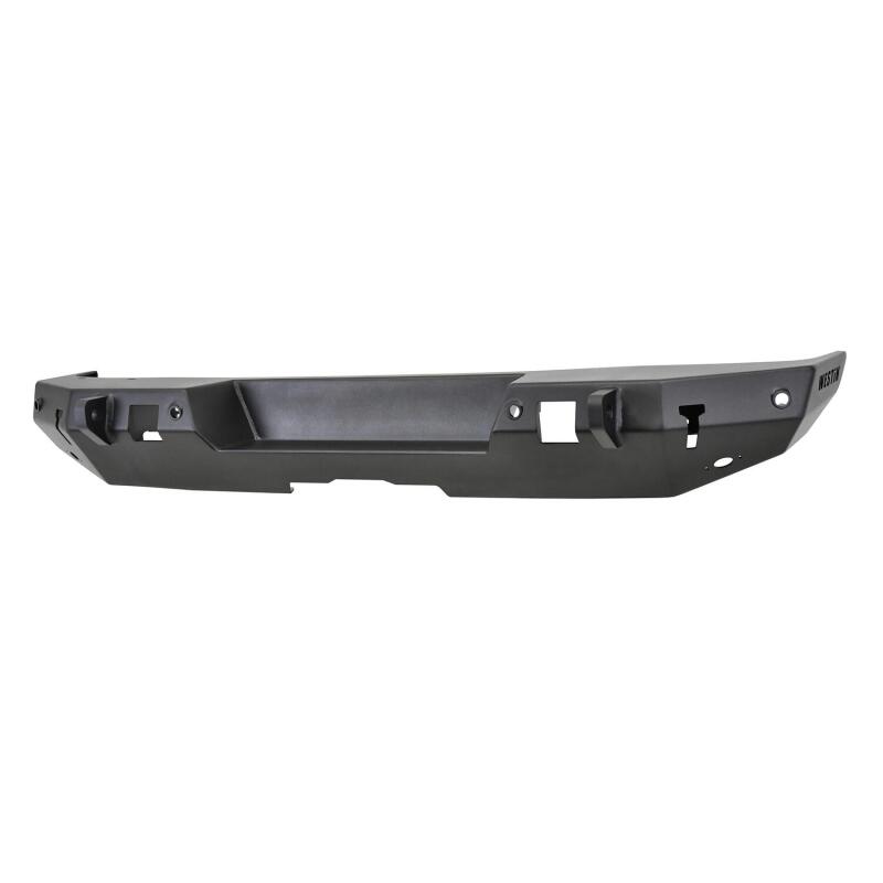Westin 18-19 Jeep Wrangler JL WJ2 Rear Bumper w/ Sensors (Excl. Wrangler JK) - Textured Black