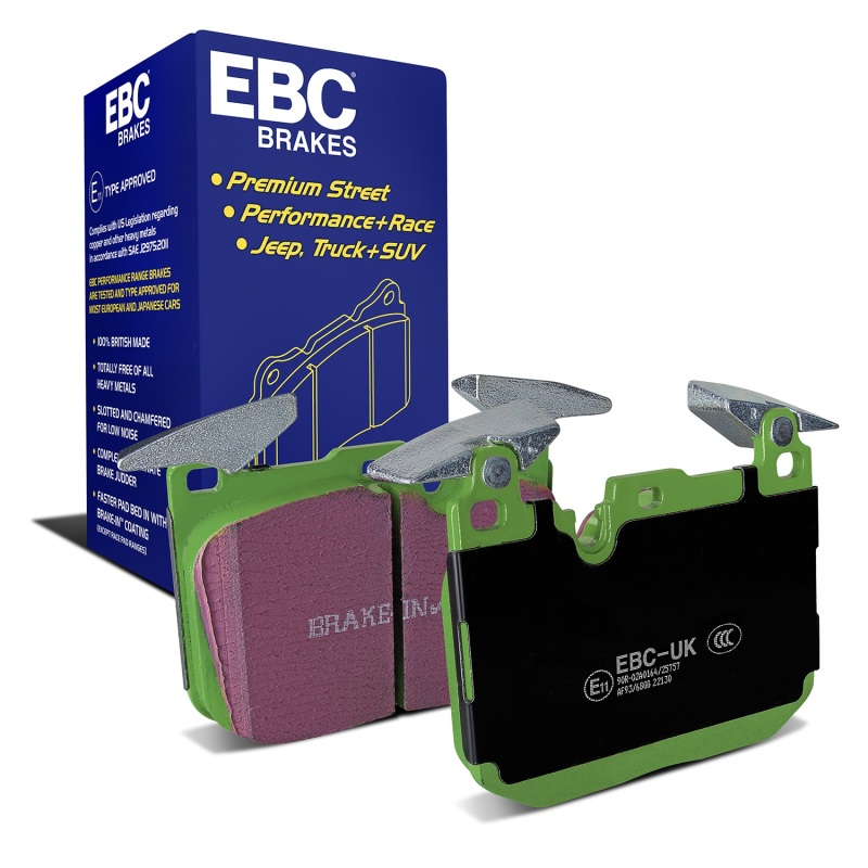 EBC 14+ BMW 228 Coupe 2.0 Turbo Brembo calipers Greenstuff Front Brake Pads