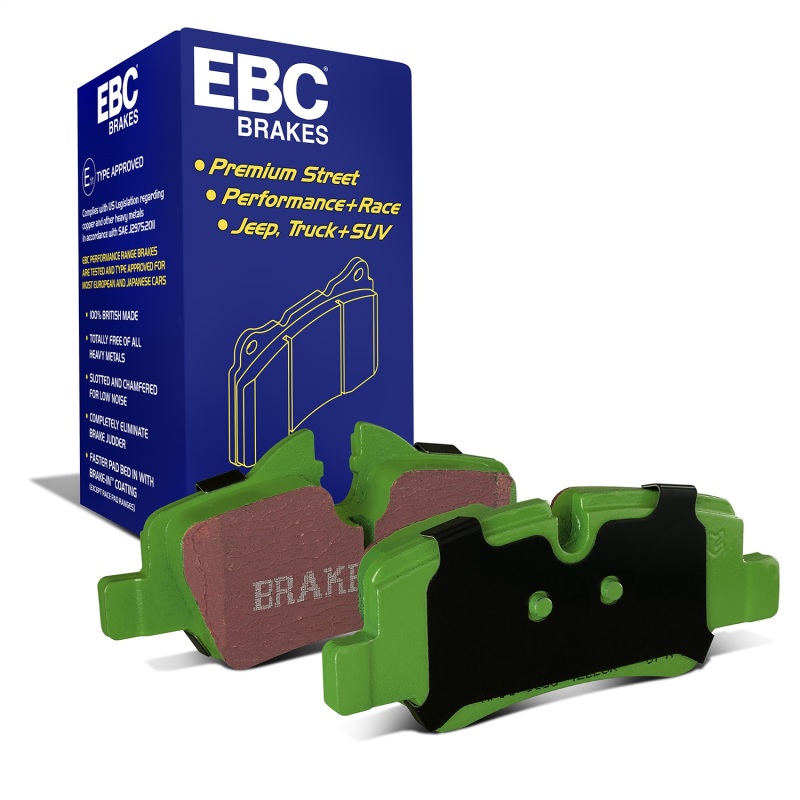 EBC 14+ Mini Hardtop 1.5 Turbo Cooper Greenstuff Rear Brake Pads