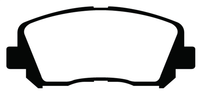 EBC 15+ Chrysler 200 2.4 Yellowstuff Front Brake Pads