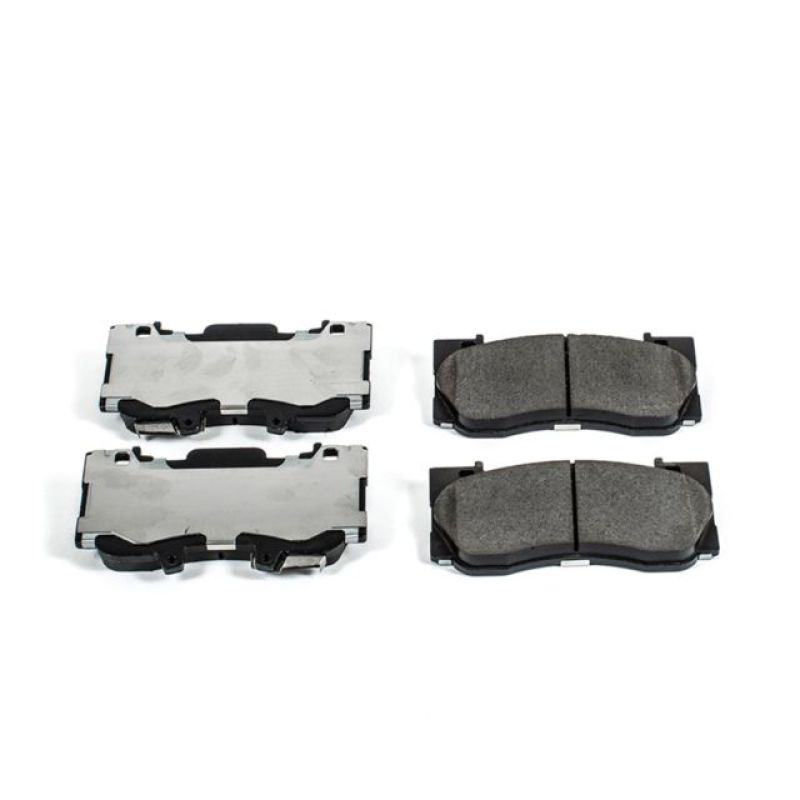 PowerStop - Z26 Performance Carbon-Fiber Ceramic Brake Pads with Hardware Kit