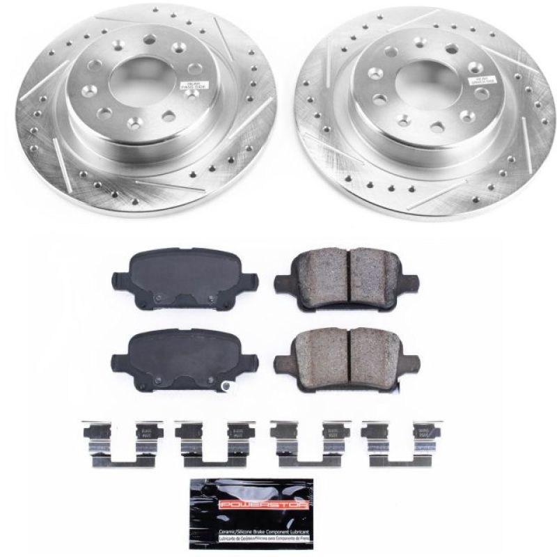 Power Stop 17-19 Buick LaCrosse Rear Z23 Evolution Sport Brake Kit