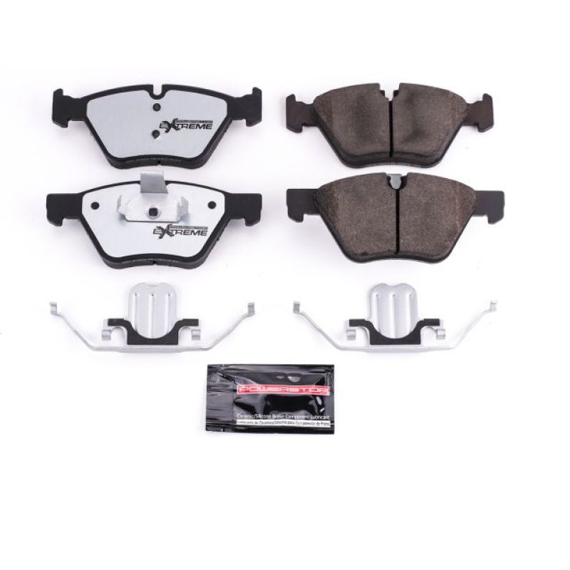 PowerStop - Z26 Performance Carbon-Fiber Ceramic Brake Pads with Hardware Kit