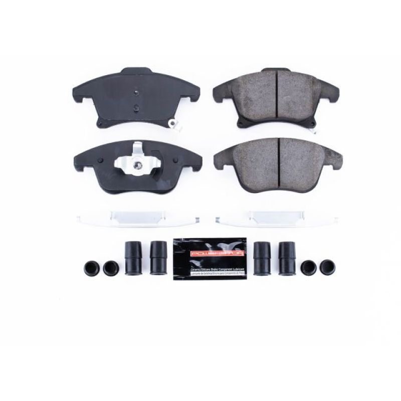PowerStop - Z23 Daily Driver Carbon-Fiber Ceramic Brake Pads with Hardware Kit