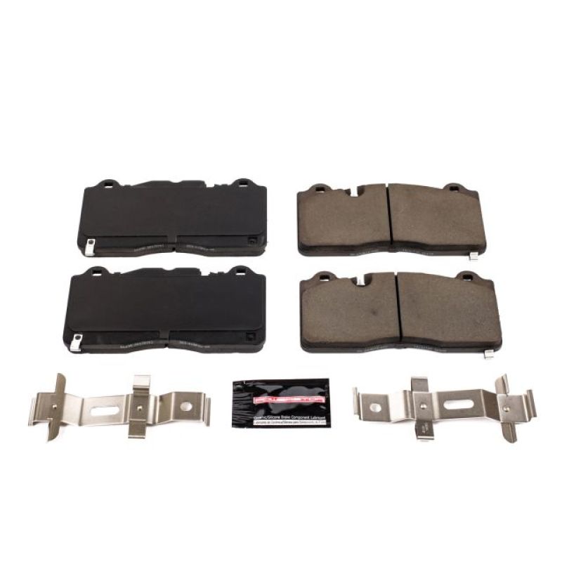 PowerStop - Z23 Daily Driver Carbon-Fiber Ceramic Brake Pads with Hardware Kit