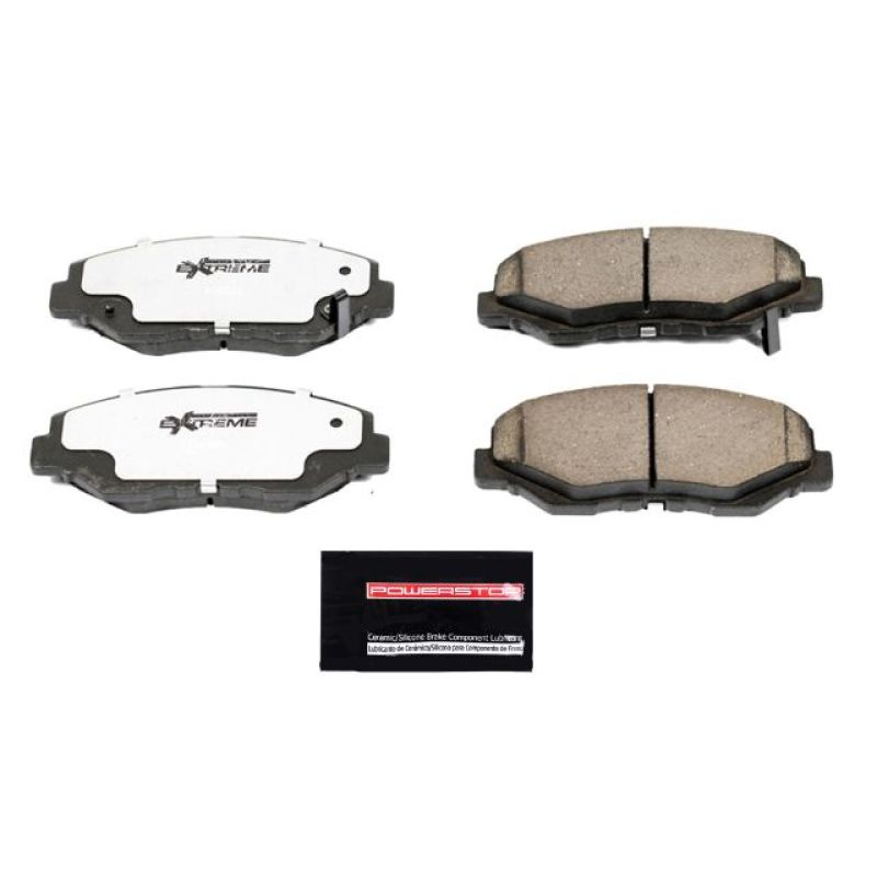 PowerStop - Z26 Performance Carbon-Fiber Ceramic Brake Pads with Hardware Kit