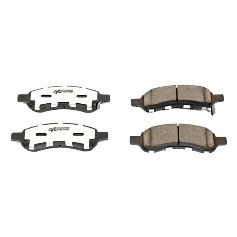 PowerStop - Z26 Performance Carbon-Fiber Ceramic Brake Pads with Hardware Kit