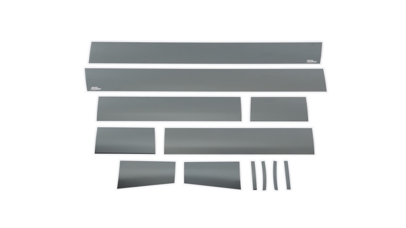 Putco 07-13 GMC Sierra Extended Cab 5.5ft Box - 6in Wide - 12pcs Black Platinum Rocker Panels