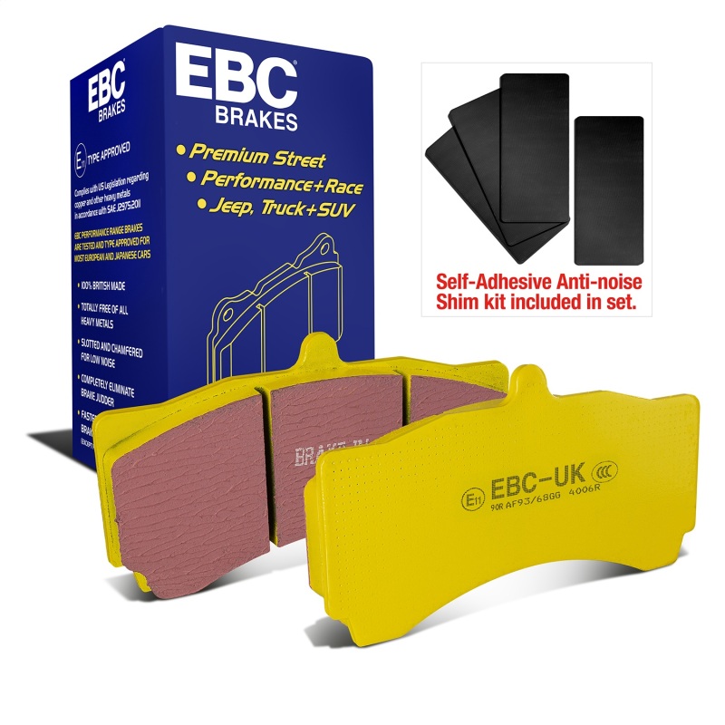 EBC Brakes Yellowstuff Performance Brake Pads