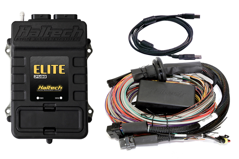 Haltech Elite 2500 Premium Universal Wire-In Harness ECU Kit - 5m (16ft)
