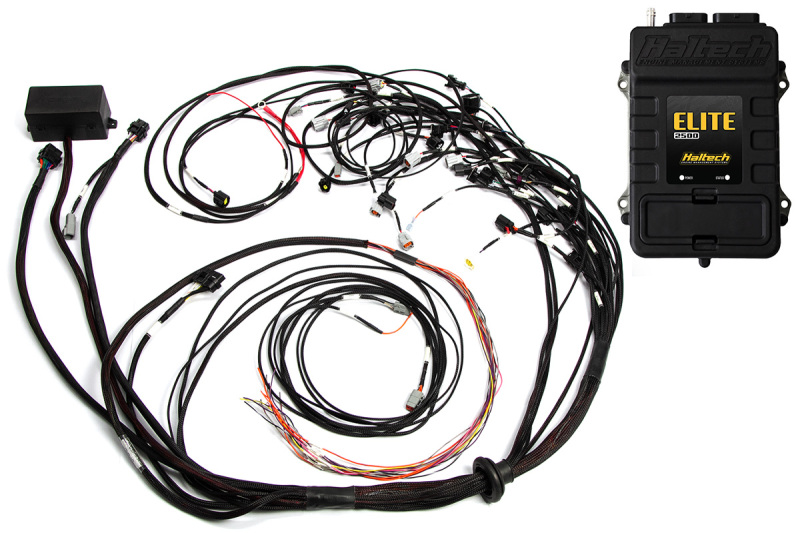 Haltech Elite 2500 Terminated Harness ECU Kit w/OE Injector Connectors