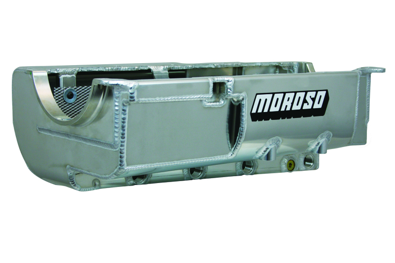 Moroso Donovan 700/DRC2/Merlin Big Block (w/Four Pick Ups) Drag Race Dry Sump Aluminum Oil Pan
