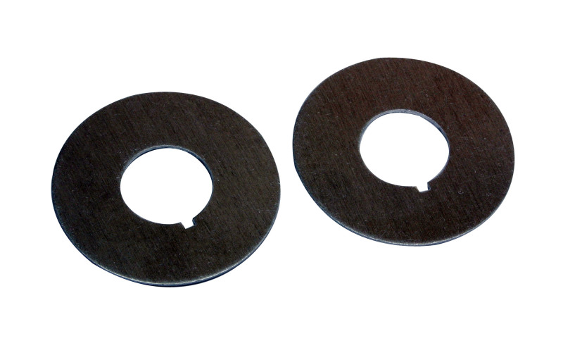 Moroso Belt Guide - 2.5in x .062in - Aluminum - 2 Pack