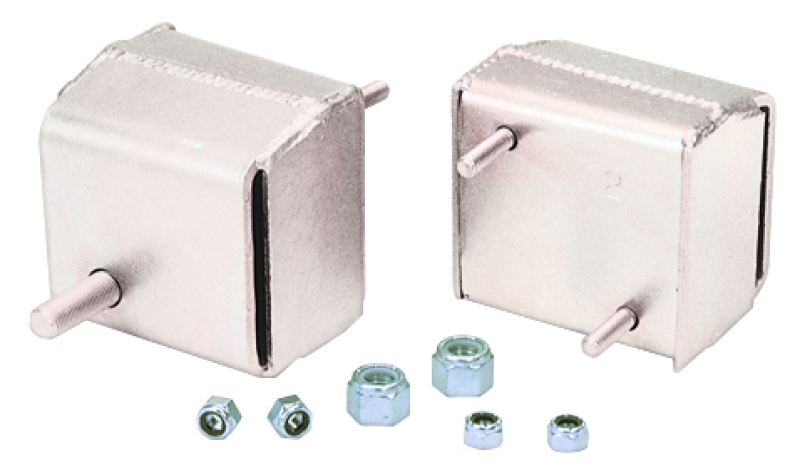 Moroso 84-92 Ford 5.0L Mustang Motor Mounts - 3/16in - Grade 8 Studs - Steel - 2 Pack