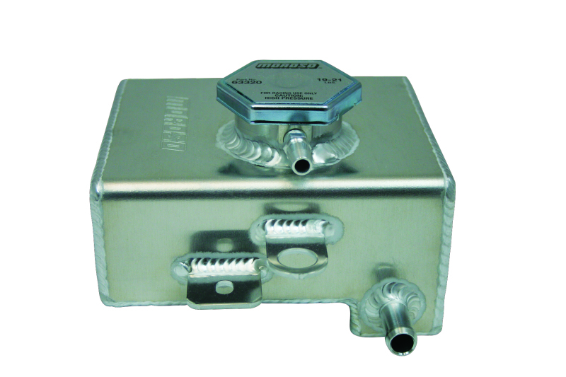 Moroso 15-17 Dodge Charger/Challenger Hellcat Supercharger Tank - Direct Bolt-In Replacement