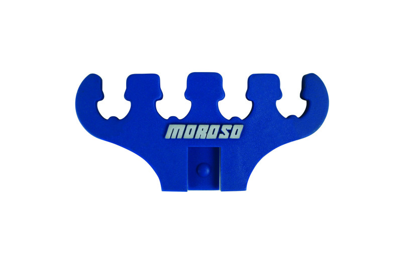 Moroso Wire Loom - 7-9mm - 4 Hole - Blue - 2 Per Card