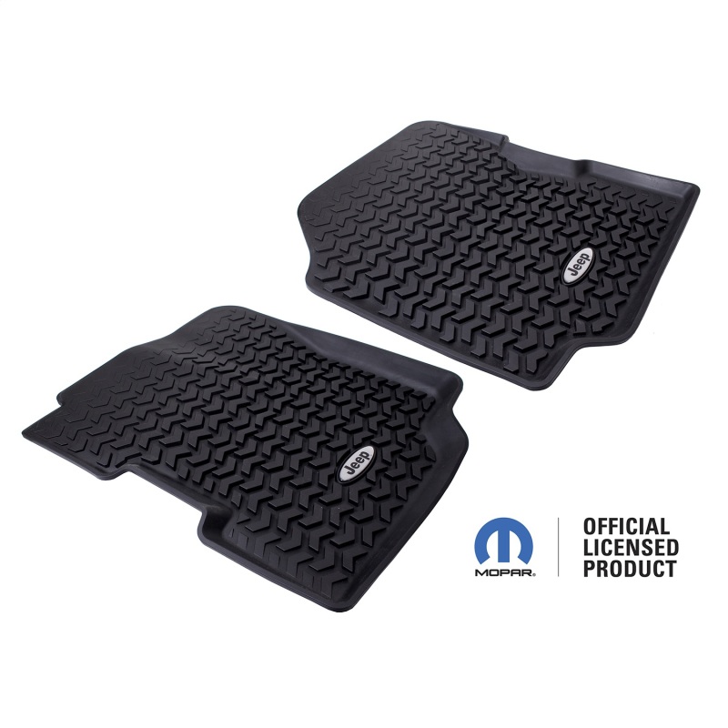 Jeep Wrangler YJ & CJ Front Mopar All Terrain Floor Liner-Pair (1976-1995)