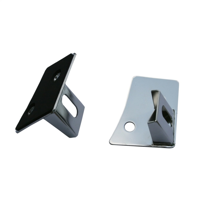 Jeep Wrangler JK Stainless Steel Windshield Light Mounting Brackets (2007-2018)