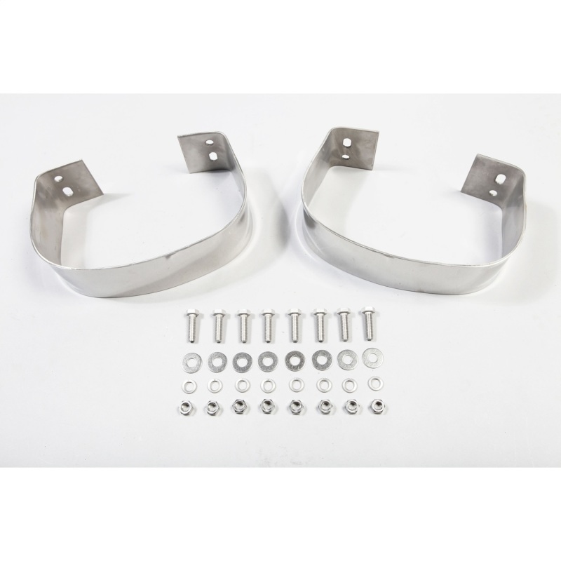 Rugged Ridge 76-95 Jeep CJ / Jeep Wrangler Stainless Steel Rear Bumperettes