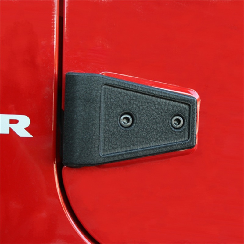 Jeep Wrangler (JK) 2 Door Black Door Hinge Cover (2007-2018)