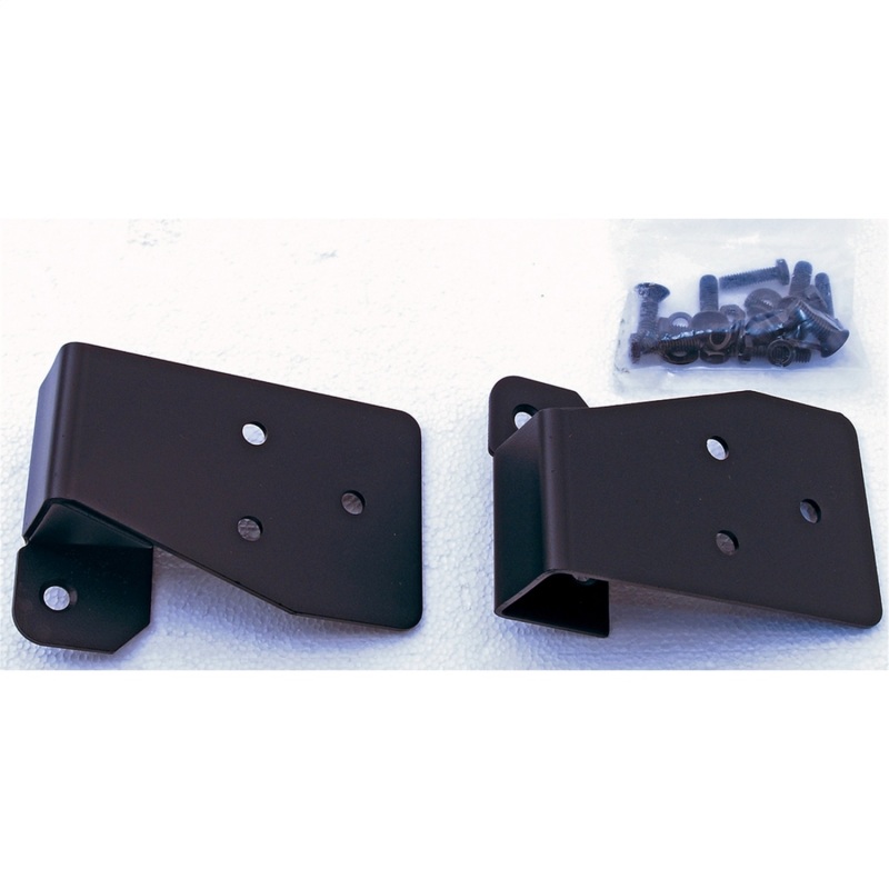 Jeep Wrangler Black Mirror Relocation Brackets-Pair (2003-2006)