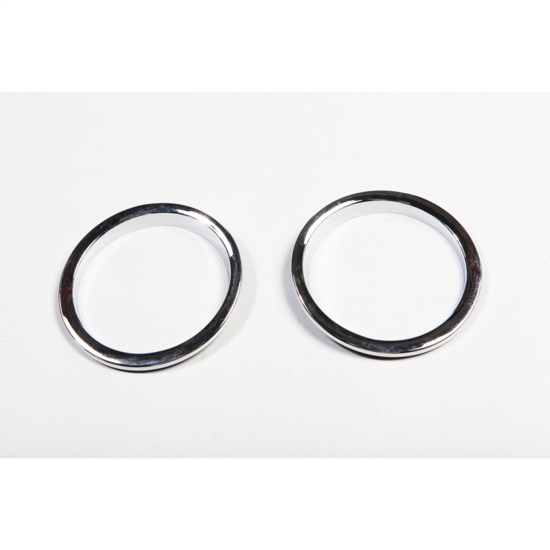 Jeep Wrangler JK Chrome Turn Signal Light Covers-Pair (2007-2018)