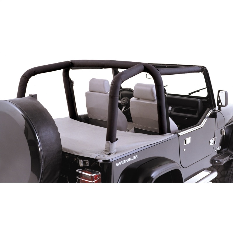 Jeep Wrangler Denim Black Roll Bar Cover Kit (1997-2002)