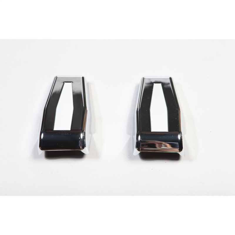 Jeep Wrangler JK Chrome Light Gate Hinge Covers-Pair (2007-2018)
