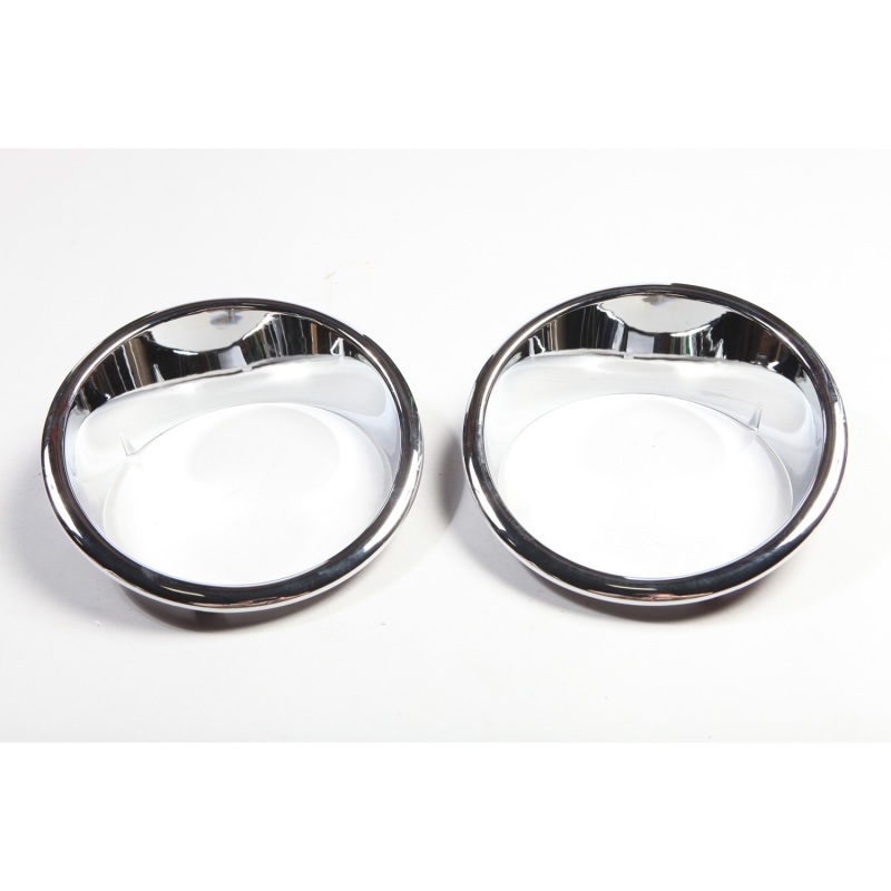 Jeep Wrangler JK Chrome Headlight Bezel-Pair (2007-2018)