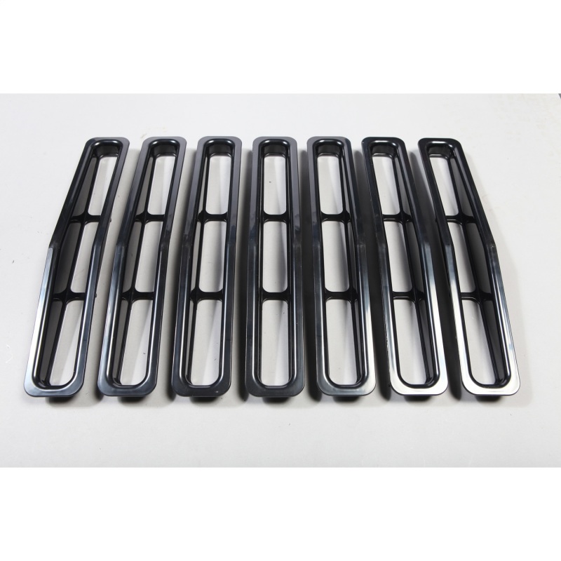 Jeep Wrangler Black Trim Grille Inserts (1987-1995)