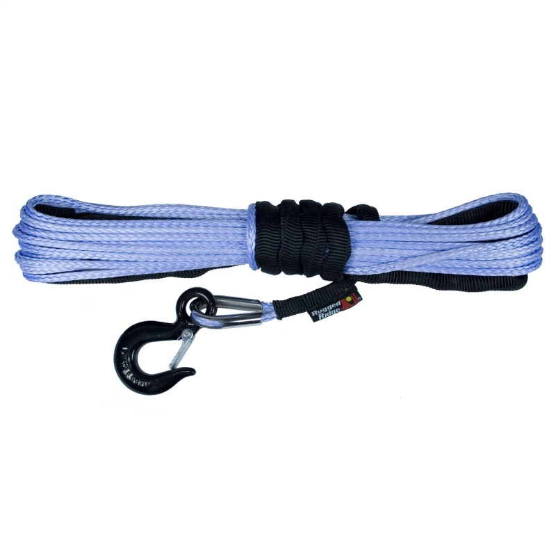 Rugged Ridge 1/4" x 50" Synthetic Winch Rope (8400 Lb.)