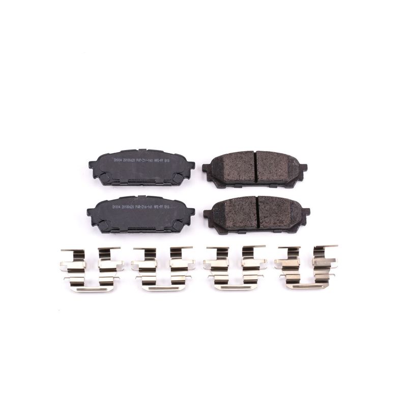 PowerStop - Z17 Low-Dust Ceramic Brake Pads with Hardware