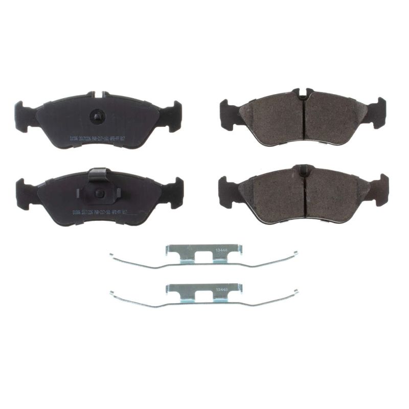 PowerStop - Z17 Low-Dust Ceramic Brake Pads with Hardware