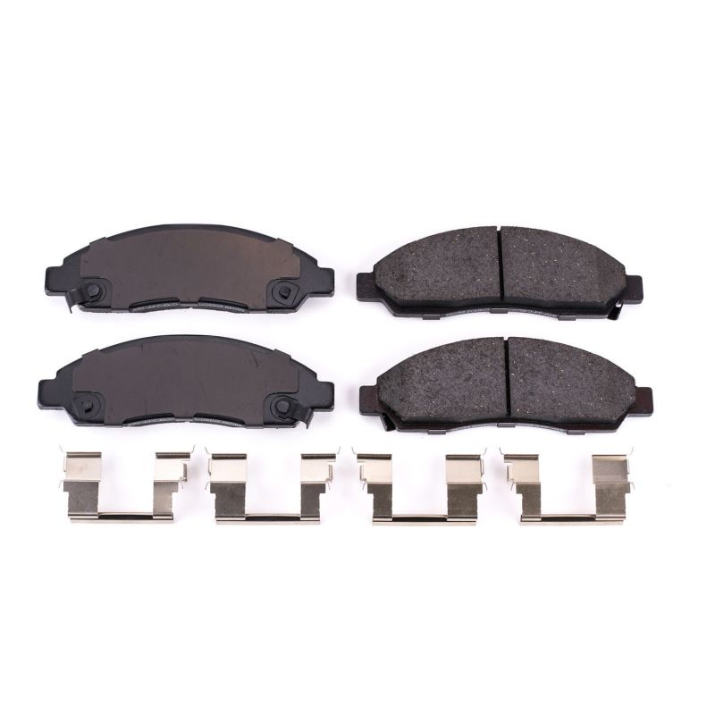 PowerStop - Z17 Low-Dust Ceramic Brake Pads with Hardware