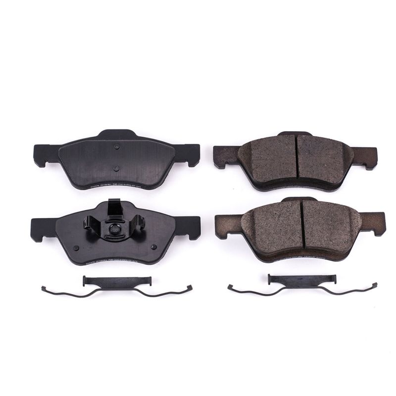 PowerStop - Z17 Low-Dust Ceramic Brake Pads with Hardware