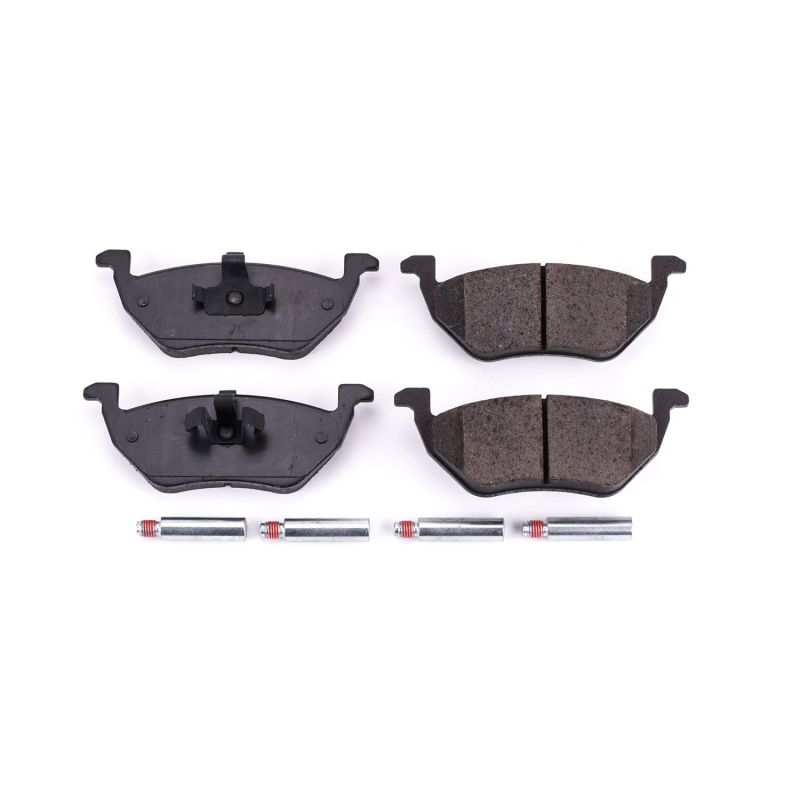 PowerStop - Z17 Low-Dust Ceramic Brake Pads with Hardware