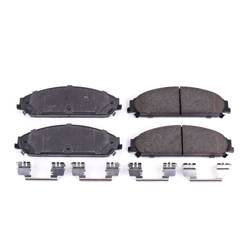 PowerStop - Z17 Low-Dust Ceramic Brake Pads with Hardware