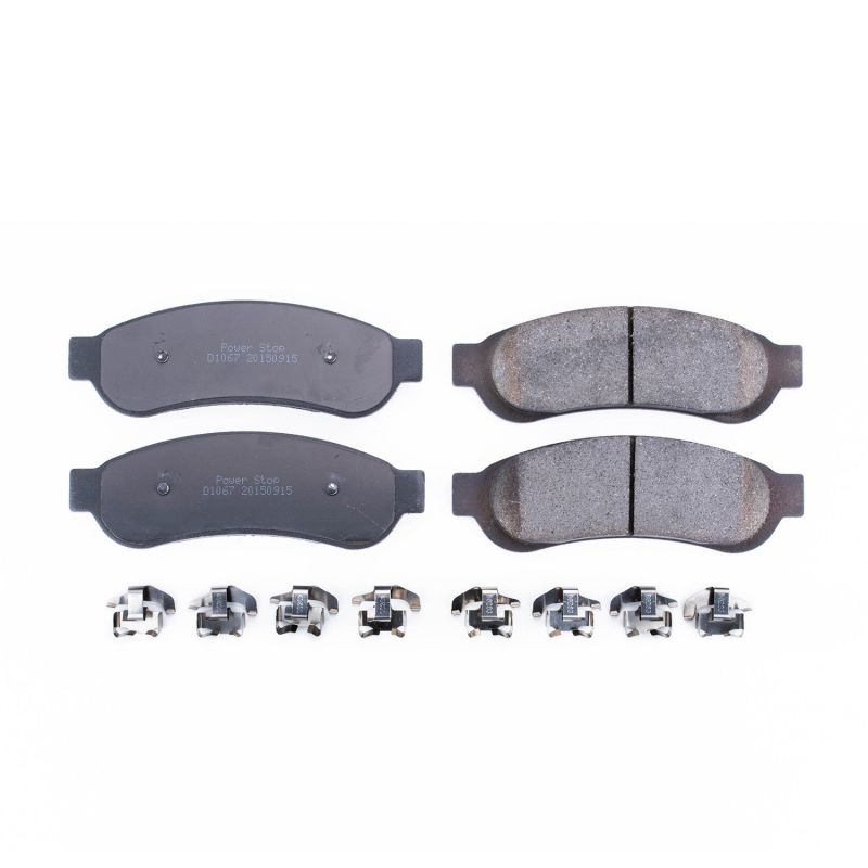 PowerStop - Z17 Low-Dust Ceramic Brake Pads with Hardware