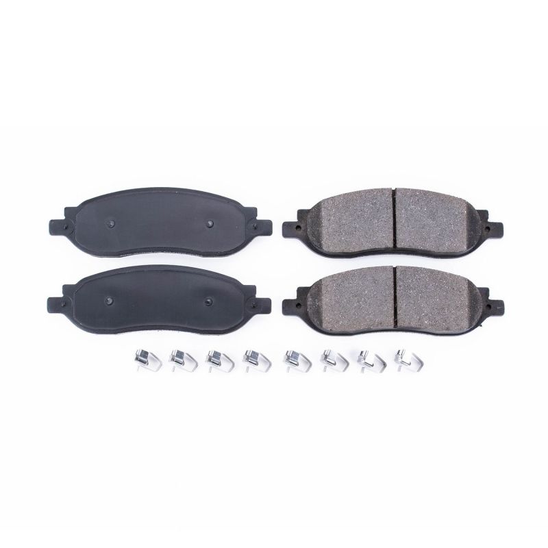 PowerStop - Z17 Low-Dust Ceramic Brake Pads with Hardware