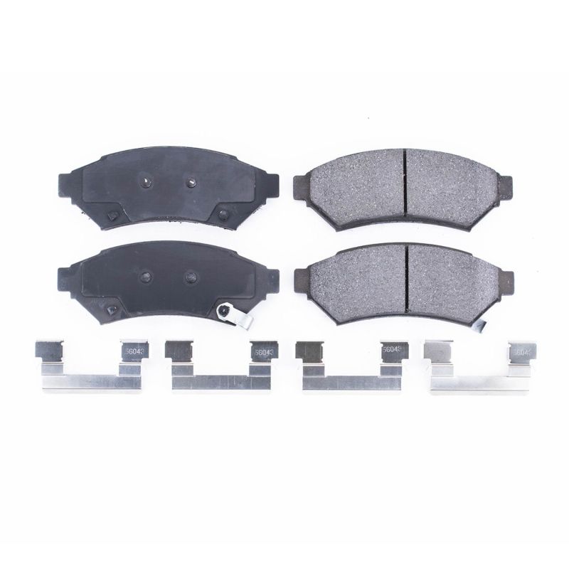 PowerStop - Z17 Low-Dust Ceramic Brake Pads with Hardware