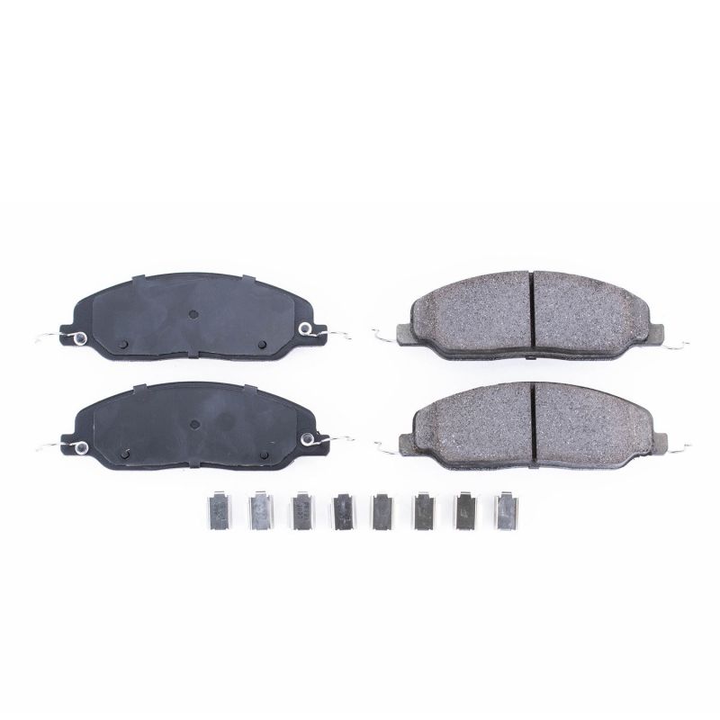 PowerStop - Z17 Low-Dust Ceramic Brake Pads with Hardware